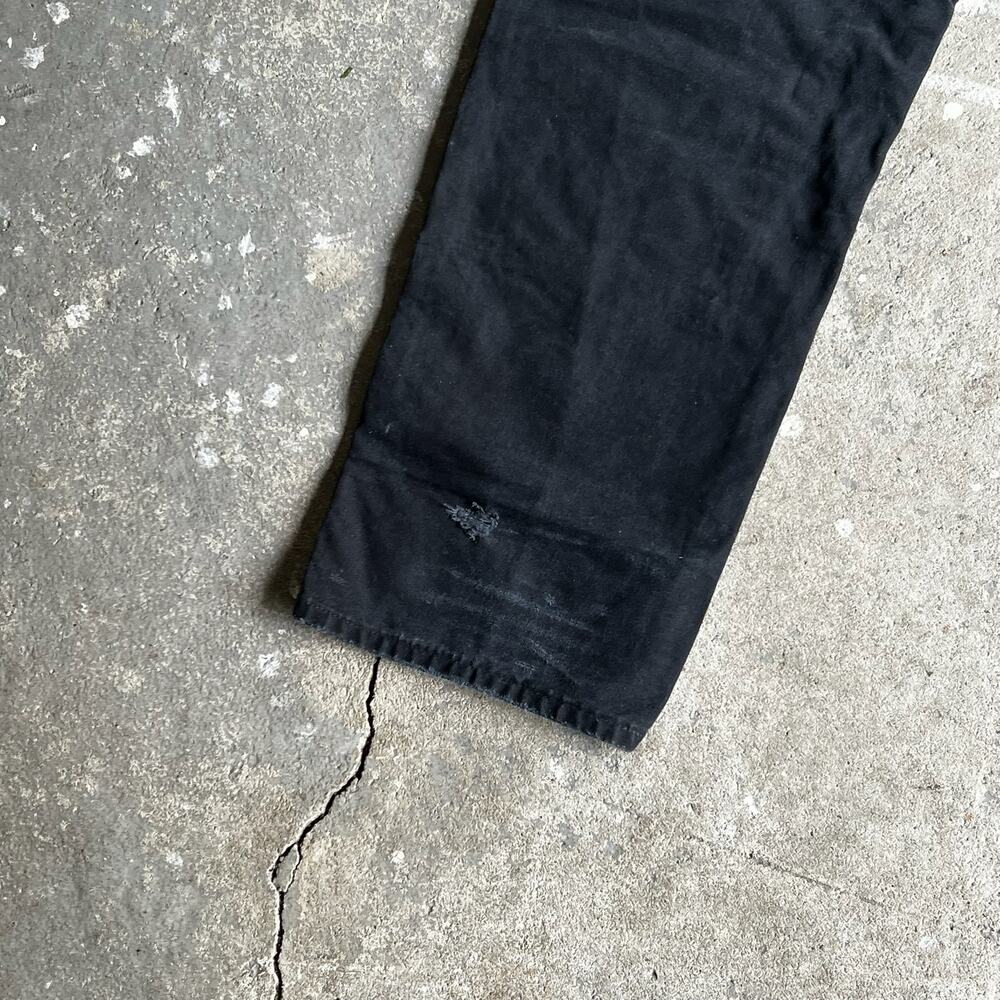 Carhartt faded black double knee work wear carpenter pants - Picture 11 of 12